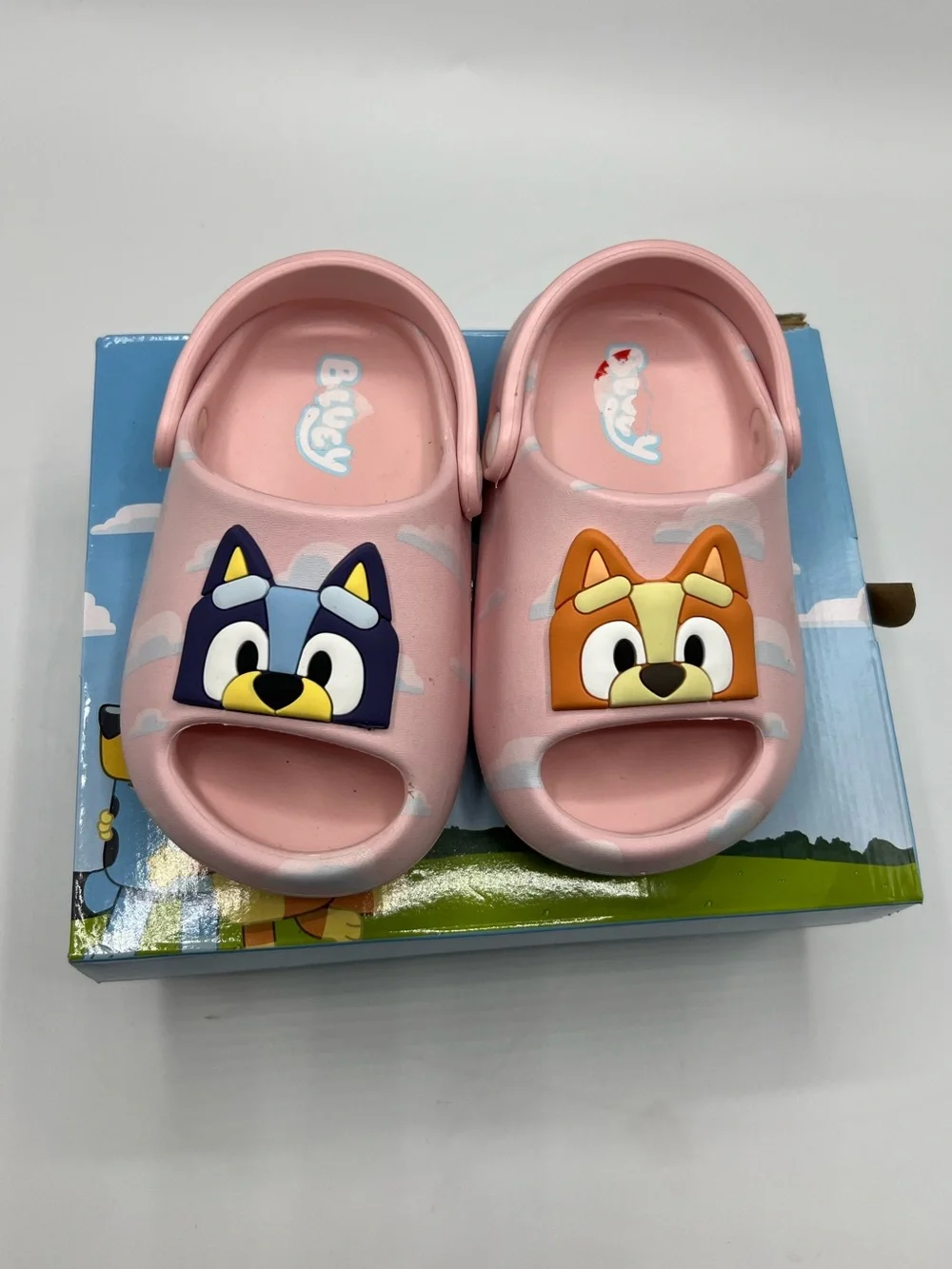 Kids Pink Cartoon Clog Sandals